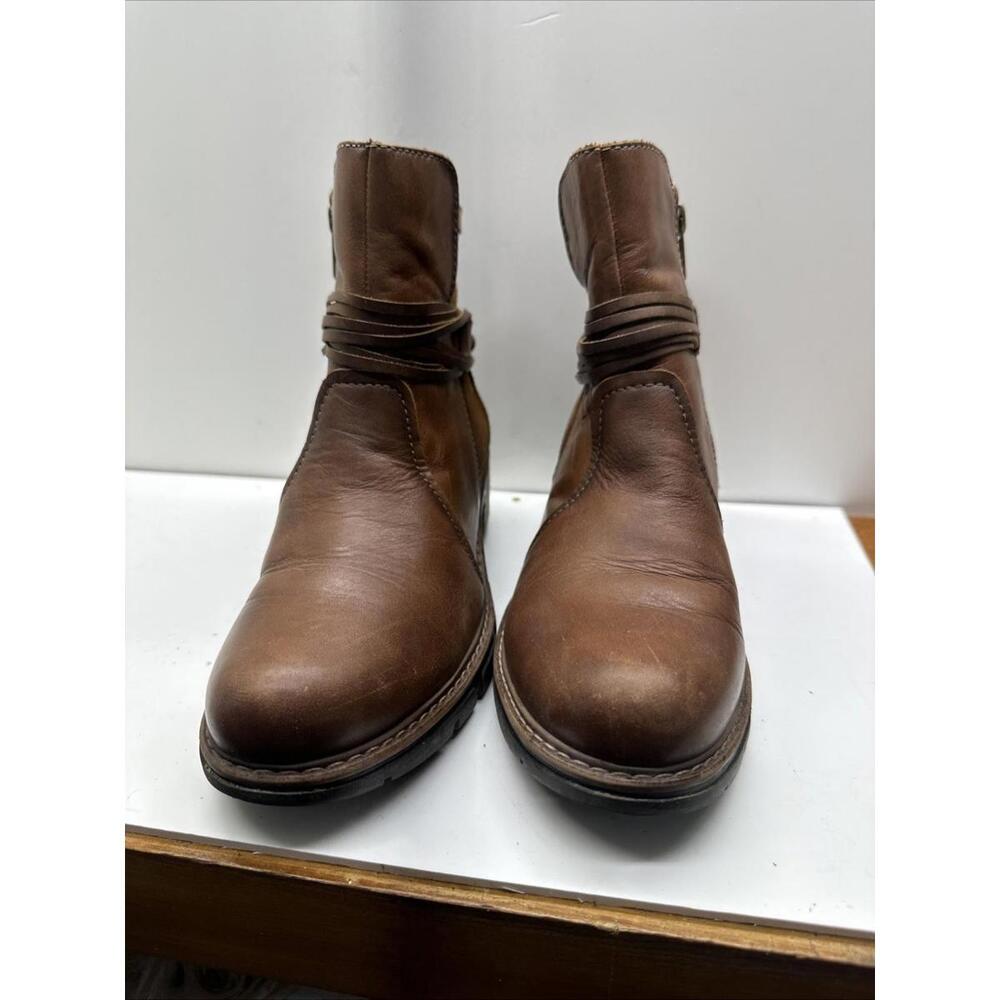 Pikolinos Women's  San Sebastian Leather Ankle Boots EU 36  US 5.5-6  Brown - Picture 4 of 11
